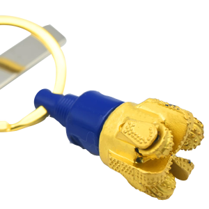 KING SML Custom Tricone Bit Sleutelhanger 3D Boorhamer Zinklegering Miniatuur Sleutelhanger Booreiland voor Boring - Product Image 4