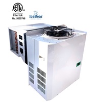 Sistem Monoblock penyimpanan dingin otomatis hemat energi pasang atas digunakan untuk penyimpanan dingin AS dengan pendingin peralatan