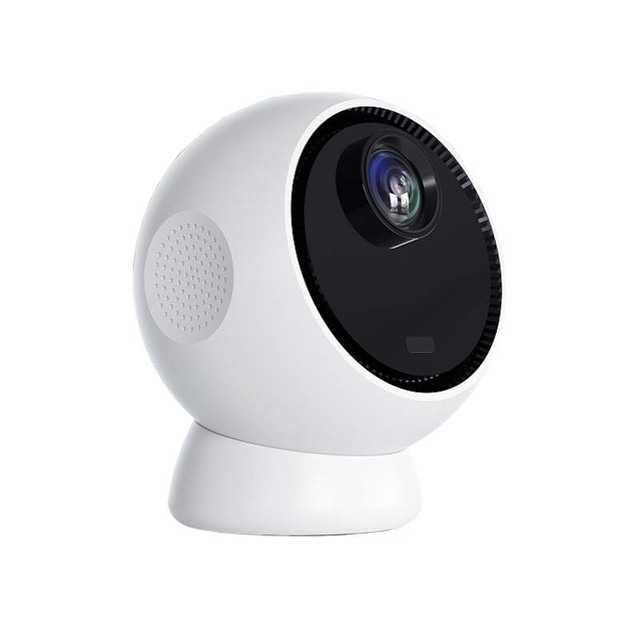 Portable Android 12 Smart WiFi Mini Projector with 3D Features Built-In Internet Wireless for Bluetooth for Home Cinema