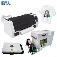 Mesin Cetak Kaos KECAI Technical Support XP600 12 Inci 30CM Pet Film Impresora Dtf Printer A3 Dtf Printer dan Oven