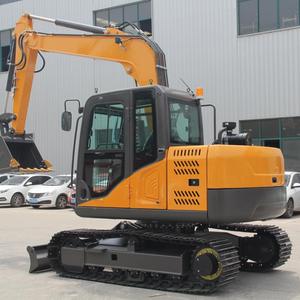 Excavadora de cadenas Taijin de 7500 kg resistente al barro con motor y gran potencia de excavación, excavadora de 7.5 toneladas, 7 toneladas - Product Image 1