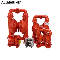 Pompe pneumatique à double diaphragme Wilden T4 1-1/2 pouce certifiée CE OEM pour le traitement des eaux usées, l'industrie automobile et la fabrication