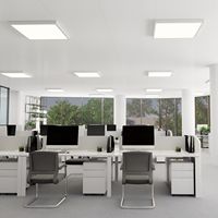 UGR19 IP54 Garantie 5 ans 36W 120lm/W 600x600 1200x300 Panneau LED rétroéclairé fin à montage en surface Éclairage de bureau