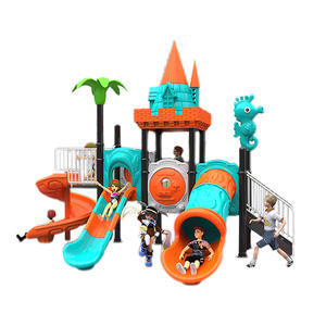 Nieuwe Design Kleurrijke Hoge Kwaliteit Kinderen Glijbaan Commerciële Speeltuin Met Kinderen Speeltoestellen - Product Image 2