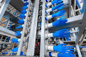 Fabricación de guante, fábrica de China, producción de guante de látex, línea de fabricación de maquinaria - Product Image 5