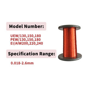 Fil de cuivre émaillé nu rouge haute pureté 99,99 %, formes plates/rondes, 18-26 AWG, indice de protection IP65, tension 600 V, fabricant chinois - Product Image 4