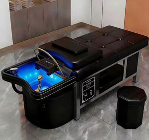 Lavabo de Cerámica de Acero Inoxidable para Terapia Capilar y Masaje Tailandés, Exclusivo para Salones de Belleza, Barberías y Peluquerías - Product Image 5