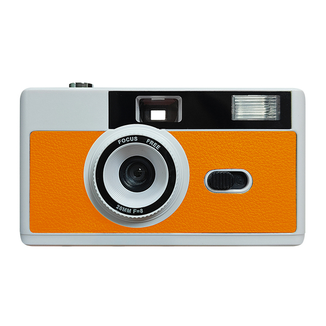 Wholesale 135/35mm Film Camera Compact Simple Reusable Vintage Film Camera Built-in Electronic Flash
