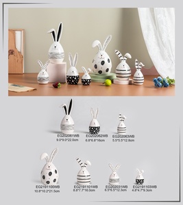 Vente flash, bon <span class=keywords><strong>prix</strong></span>, plateau à œufs <span class=keywords><strong>en</strong></span> céramique de la marque EG, décoration de Pâques, taille personnalisable géante, multicolore - Product Image 3