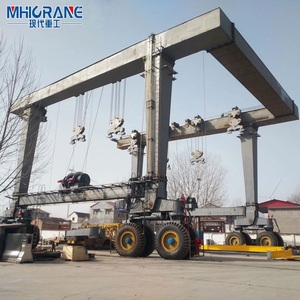 Mobile Bootshebevorrichtung Gummibereifter Portalkran - Product Image 4