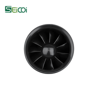 Ventilateur d'extraction d'air Seicoi 4 pouces pour salle de bain et cuisine, faible bruit 28 dB, avec capteur d'humidité
