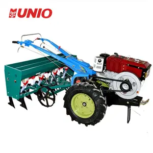 Bền 4/5/6/7/8 rows Mini planter đi bộ máy kéo lúa mì seeder planter để bán