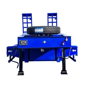 شاحنة مستعملة ذات سرير منخفض هيدروليكية عالية الجودة قابلة للتمديد نصف مقطورة للبيع - Product Image 3