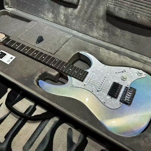 Kit de <span class=keywords><strong>guitare</strong></span> électrique Clevan CST15 CTH30 CN10Q de haute qualité, White Ice Flake & Black Ice, <span class=keywords><strong>guitare</strong></span> électrique <span class=keywords><strong>rock</strong></span> - Product Image 3
