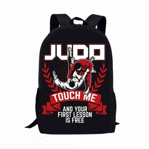 Sac à dos scolaire de <span class=keywords><strong>judo</strong></span> pour enfants de la 1ère à la 6ème année, unisexe, âges 6-12 ans, en nylon, design moderne et cool - Product Image 6