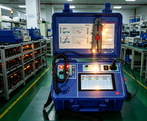 Portable <b>single</b>-phase standard reference meter level 0.1 100A electronic energy meter 220V IP53 protection level, suitable for - Product Image 5