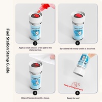 Tampon de récompense photosensible pour commentaires d'enseignant, motif dessin animé, pour enfants, auto-encreur, personnalisable
