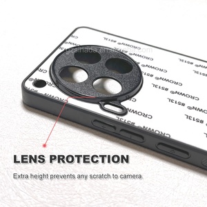 Suministro de fábrica a prueba de golpes TPU PC 2d sublimación fundas de teléfono en blanco para Tecno Camon 30 - Product Image 3