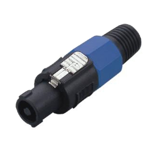 Audio HIFI 4 PIN/pole/core Professional Speakon Plug Nl4fc Speaker Cable/Wire Connector