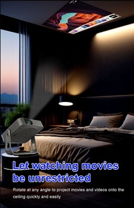 Proyector Portátil de Video 1080P con Sistema de TV Inteligente LCD WiFi 6 para Cine en Casa, Compatible con <span class=keywords><strong>Netflix</strong></span>, el Más Vendido en Amazon, para Laptop y Teléfono - Product Image 6