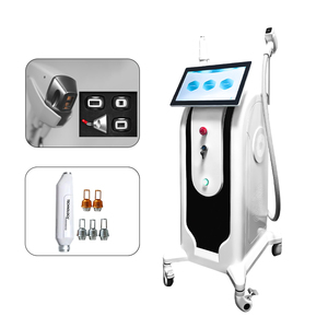Appareil de beauté 2-en-1 à laser diode 808 nm et laser Pico pour l'épilation, 5000W, avec système de refroidissement par point de congélation sur pied, pour le visage, AU/US - Product Image 2