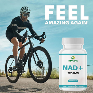 Complément alimentaire pur NAD+ en gros pour OEM, capsules organiques de NAD et de Resvératrol pour hommes et femmes - Product Image 4