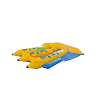 Poisson volant gonflable Dragable Banana Boat Jeu d'eau gonflable Poisson volant