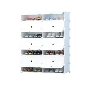 Armoire à <span class=keywords><strong>chaussures</strong></span> pliante en plastique pp, 1 pièce, support d'extérieur - Product Image 5