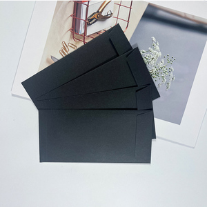Custom Logo Zelfzegel Zwarte Papieren Envelop Kaart Contant Geld Besparen Enveloppen Voor Budgettering Bank - Product Image 6