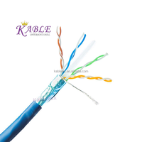 Câble Réseau UTP Cat6 CCA Haute Qualité 305m, Conducteur Solide 8 Conducteurs, Câble Ethernet LAN, Chine
