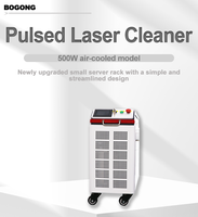 Nouvelle machine de nettoyage au laser pulsé BOGONG 500W pour l'élimination de la rouille, l'entretien naval, le décapage de revêtements, usage industriel intensif