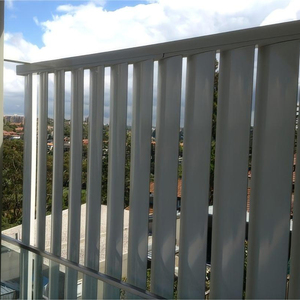 New Arrival Wholesale Price <strong>Meta</strong> Louver Fencing OEM/ODM Custom Prefabricated Louver Fence for Industrial Area - Product Image 5