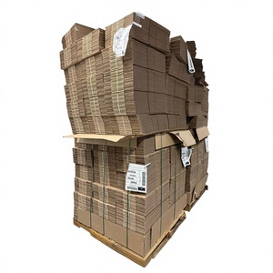 Boîtes en carton ondulé, structure en nid d'abeille, recyclables, emballage kraft personnalisé pour le commerce électronique et l'exportation avec logo personnalisé - Product Image 1