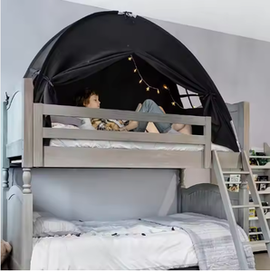 Wind dichtes Schlaf zelt für Kinder im Innen-und Außenbereich Faltbare weiche Leinwand Privatsphäre für Zeichnung räume für Etagen-/Boden zwecke für Kinderspiel - Product Image 5