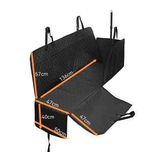 Best Selling <strong>Waterproof</strong> Non-Removable <strong>Cover</strong> Nylon Pet Car Seat <strong>Cover</strong> for Cats &amp; Small Animals Travel Safety <strong>Dog</strong> <strong>Bed</strong> Solid Color - Product Image 2
