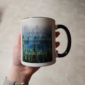 Tasses personnalisées par sublimation, impression intégrale du logo, tasse à café changeante de couleur, impression sur tasse magique vierge de 11 oz - Product Image 2