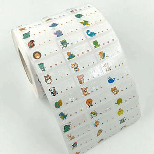 Étiquettes autocollantes pour nom, feuilles d'autocollants « Bonjour, mon nom est », étiquette personnalisée avec le prénom pour les enfants, fournitures scolaires, bouteille - Product Image 4