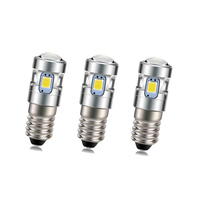 Ampoules Led blanches Ba9S p13.5s e10 3V 4.5V 6V 12V 12-24v pour lampes de poche