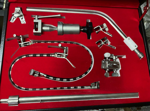 Ensemble de rétracteurs en acier inoxydable Leyla, instruments de neurochirurgie, rétracteur chirurgical manuel, ensemble complet, cérébral, certifié CE - Product Image 1