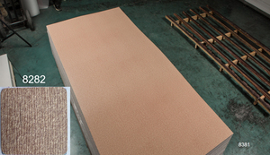 Feuilles de <span class=keywords><strong>polygranit</strong></span> imperméables Feuille de PVC de gaufrage anti-mites de panneau de charbon de bambou - Product Image 5