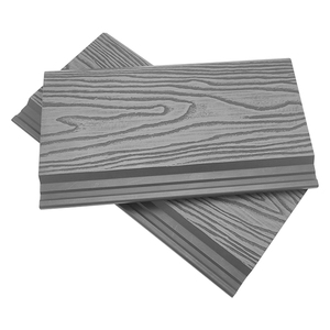 Revêtement mural extérieur en WPC imitation bois, panneau composite bois-plastique anti-UV pour extérieur, vente en gros - Product Image 1