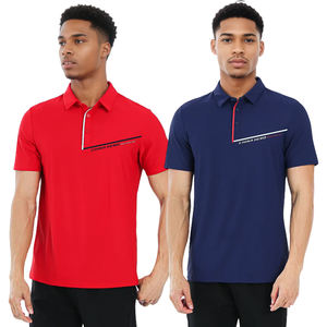 Polos deportivos para hombre de corte suelto de poliéster transpirable al por mayor, camisa para eventos deportivos de fin de semana - Product Image 2