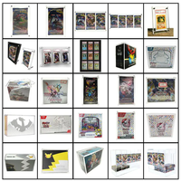 Boîte de présentation magnétique JIHONG en acrylique pour 151 boosters Scarlet et Violet – Présentoir élégant