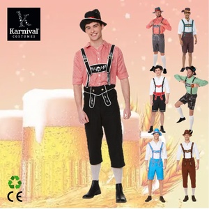 Kit Costume Traditionnel Bavarois ODM en Gros pour Homme : Chemise, Lederhosen, Chapeau – Idéal pour Fête de la Bière, <span class=keywords><strong>Film</strong></span> ou Émission TV - Product Image 1