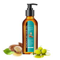 OEM Original cheveux marocains huile essentielle collagène cheveux traitement olive huile d'argan sans rinçage après-shampoing huile