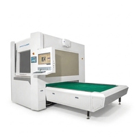 Machine de gravure CO2 pour denim 500W, haute précision, avec convoyeur, pour effet whisker sur jeans et vêtements, modèle PEDK-1212D – Offre Spéciale USA