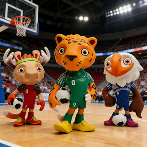 Statuette Bobblehead Maple Zayu 2026 Personalizzate in Poliresina Fatte a Mano Dipinte a Mano Scultura Artistica Sportiva di Lusso da Collezione - Product Image 4