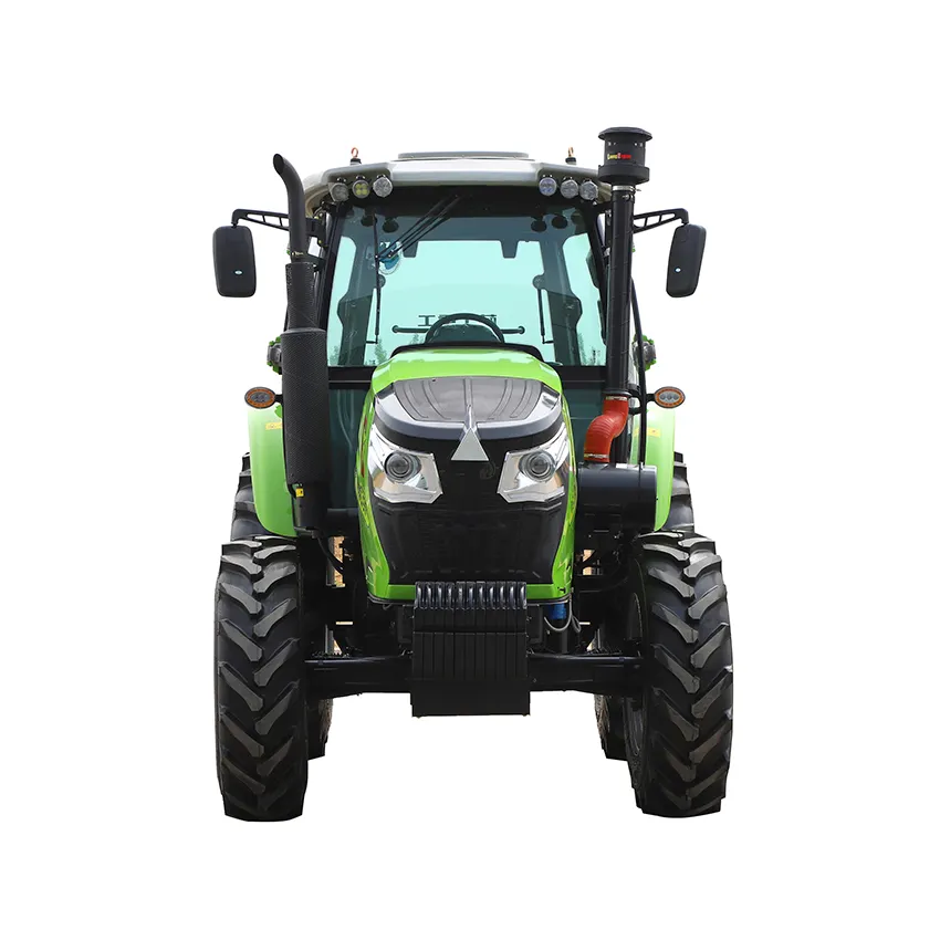 Cày thiết bị nông nghiệp sử dụng hệ thống thủy lực mini traktor trang trại máy kéo 90HP Thương hiệu Mới trang trại máy kéo