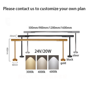 โคมไฟอ่านหนังสือ LED ดีไซน์ทันสมัย ป้องกันสายตา เหมาะสำหรับห้องสมุดโรงเรียน ห้องเรียน  ค่า CRI สูง 90 ปรับความสว่างได้ ใช้สำหรับงานทำเล็บ - Product Image 5