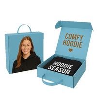 Boîte en carton ondulé épaissi, imprimée couleur recto-verso, personnalisée pour l'e-commerce, emballage spécial pour bougies, boîte à chaussures